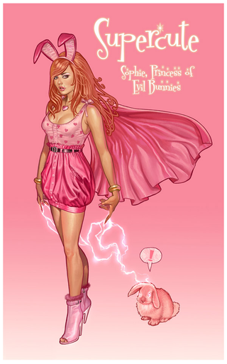 Illustration for article titled Pinup art that kicks you in the teeth